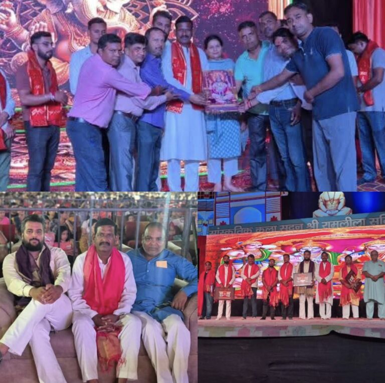 रानीपुर में राम भक्ति की गूंज: सेक्टर 5B व 3 की रामलीला में कांग्रेस नेता राजवीर चौहान की धमाकेदार उपस्थिति, जयकारों से गूंजा माहौल