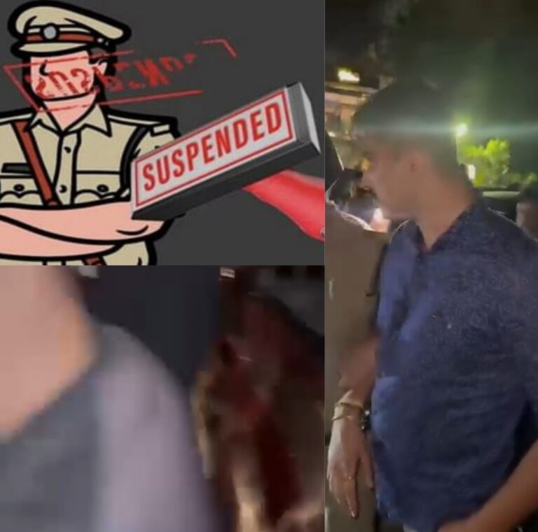 देहरादून में हंगामा: शराब के नशे में धुत एसओ शैंकी कुमार ने तीन गाड़ियों को मारी टक्कर, लोगों ने पकड़कर बनाया वीडियो।   एसएसपी ने लिया संज्ञान, राजपुर एसओ निलंबित – दीपक धारीवाल बने नए थानाध्यक्ष।