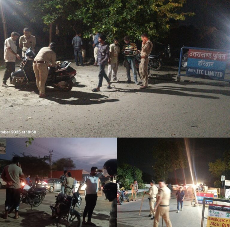 त्योहारी सीजन में बहादराबाद पुलिस एक्शन मोड में! कप्तान के निर्देश पर सड़कों पर उतरी फोर्स, हर कोने में सघन चैकिंग अभियान