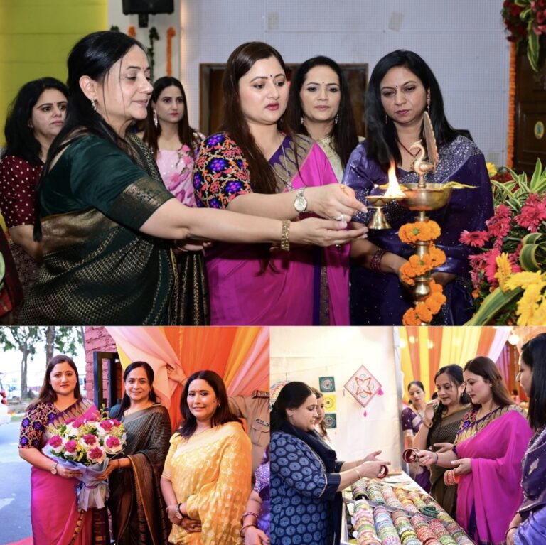 “देहरादून में चमकी खुशियों की रोशनी: सीएम की पत्नी गीता धामी ने पुलिस परिवार संग मनाया दीपावली-करवाचौथ महोत्सव, महिलाओं की एकजुटता और हुनर को दिया नया उजाला”