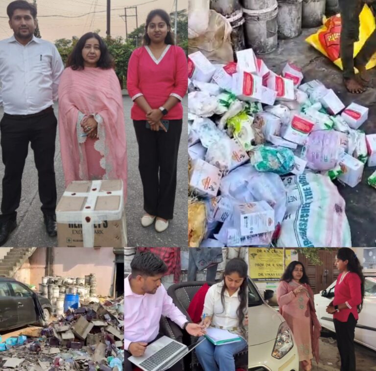 “रूड़की में अवैध दवाओं का भंडार पकड़ा गया — वरिष्ठ औषधि निरीक्षक अनीता भारती, निरीक्षक हरीश सिंह व मेघा की टीम ने की बड़ी कार्रवाई, सरकारी मोहर लगी दवाएँ बरामद!”