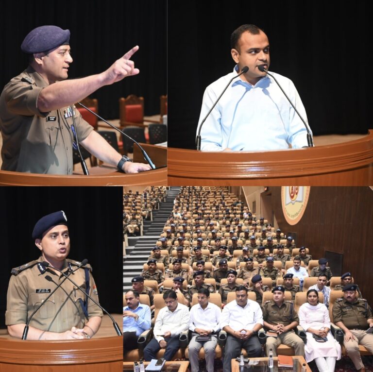 “राष्ट्रपति दौरे से पहले हरिद्वार में हाई अलर्ट — आईजी राजीव स्वरूप और सुनील मीणा ने पतंजलि योगपीठ में फोर्स को किया ब्रीफ, चप्पे-चप्पे पर रहेगी पुलिस की पैनी नजर “