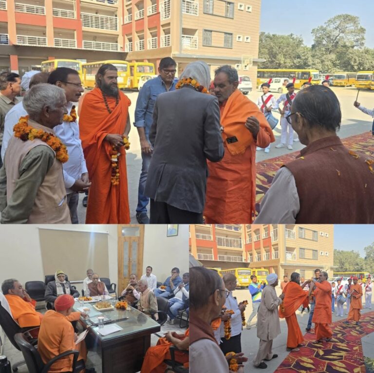 “आर्य समाज के 150 वर्ष पूरे: हरिद्वार में 23 नवंबर की भव्य शोभायात्रा की तैयारियों को स्वामी यतीश्वरानंद ने दिया नया तेवर, बहादराबाद में मंथन से उठा आयोजन का जोश”