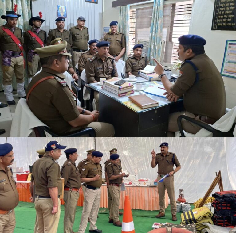 रानीपुर कोतवाली में एसपी सिटी का धमाकेदार अर्द्धवार्षिक निरीक्षण: साफ–सफाई, CCTV, असलाह से लेकर शस्त्र-अभ्यास तक हर व्यवस्था की गहन जांच, कर्मियों को दिए कड़े दिशा-निर्देश