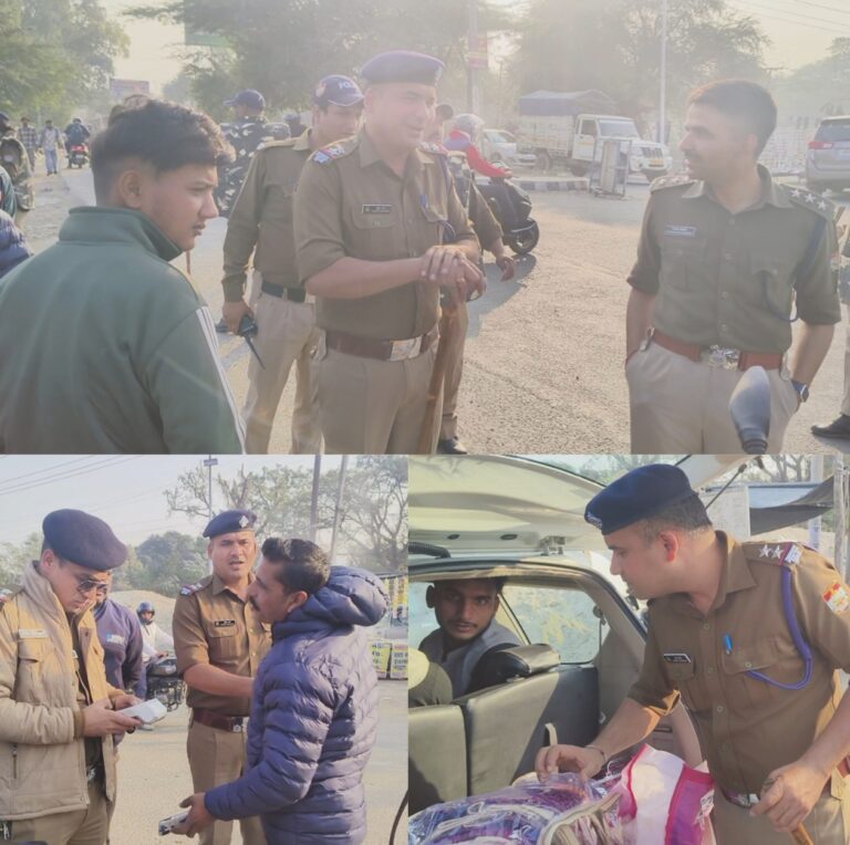 “हरिद्वार पुलिस अलर्ट मोड में! बहादराबाद में हाई-इंटेंसिटी चेकिंग अभियान—ASP जितेंद्र चौधरी की अगुवाई में BDS व डॉग स्क्वाड की संयुक्त कार्रवाई से सुरक्षा व्यवस्था और मजबूत”