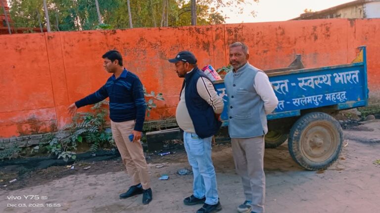 बहादराबाद में सफाई का सुपर एक्शन! — BDO मानस मित्तल और उप प्रमुख उधम सिंह की गांव-गांव छापेमारी, कूड़ा फैलाने वालों पर अब चलेगी सख्त कानूनी गाज़