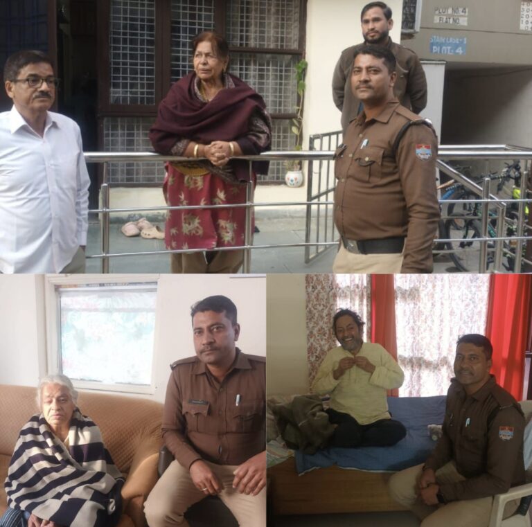 “खाकी का भरोसा हर दरवाज़े पर — सिडकुल पुलिस का डोर-टू-डोर अभियान, अकेले रह रहे वरिष्ठ नागरिकों की कुशलता-क्षेम से लेकर नौकरों के सत्यापन तक सुरक्षा की मजबूत पहल”