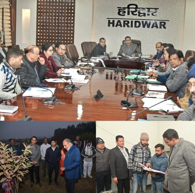 “बूंद-बूंद से भविष्य सुरक्षित” : हरिद्वार में जल संरक्षण को लेकर केंद्र का सख़्त संदेश, डी. सेंथिल पांडियन बोले—आपसी समन्वय और जनभागीदारी से ही बदलेगी तस्वीर