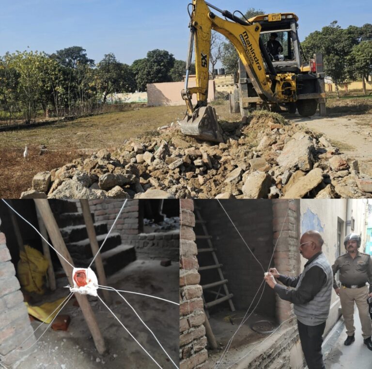 “कानून का डंडा चला, माफियाओं में हड़कंप! बहादराबाद में जेसीबी गरजी—अवैध प्लॉटिंग हुई जमींदोज, रुड़की में बिना नक्शा खड़ा निर्माण पुलिस पहरे में सील”