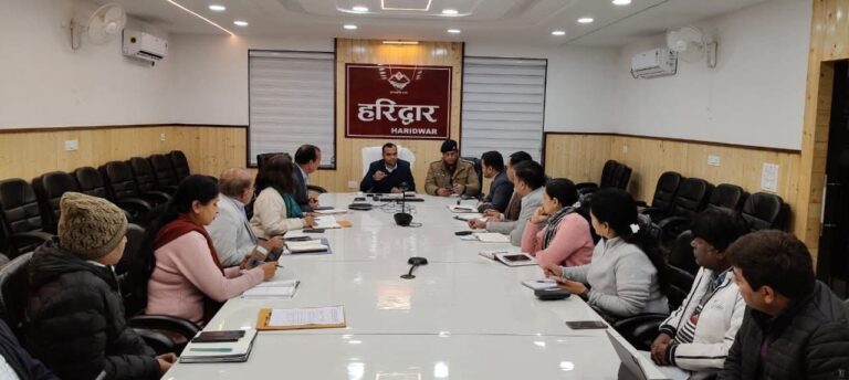 “अमित शाह के दौरे से पहले हरिद्वार हाई अलर्ट पर: डीएम-एसएसपी ने अधिकारियों को दिए सख्त निर्देश, लापरवाही नहीं होगी बर्दाश्त”