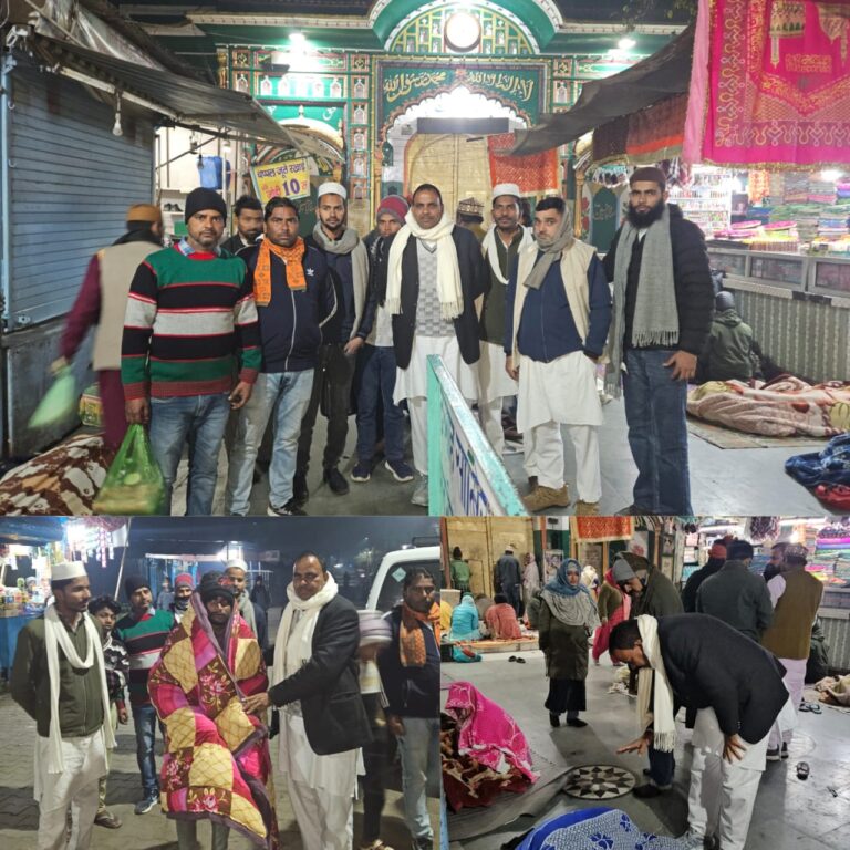 “कड़कड़ाती ठंड में इंसानियत की गर्माहट: नए साल 2026 पर सहारा दीप ट्रस्ट ने रजाइयों और सेवा से जीते दिल, कलियर शरीफ़ में बिखेरी हमदर्दी की रोशनी”