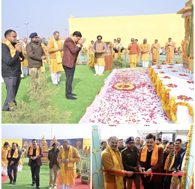 “वैरागी द्वीप से गूंजा संचार क्रांति का शंखनाद: शताब्दी समारोह स्थल पर हाई-टेक इलेक्ट्रॉनिक मीडिया केंद्र का ऐतिहासिक शुभारंभ, गुरुदेव के विचार अब विश्व पटल पर”