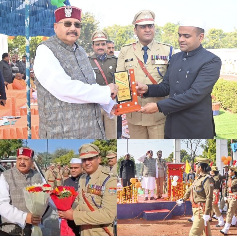 “तिरंगे की शान में हरिद्वार सराबोर — पुलिस लाइन रोशनाबाद में गूंजा देशभक्ति का जयघोष, भव्य परेड-झांकियों व बच्चों की प्रस्तुतियों के बीच 77वां गणतंत्र दिवस हर्षोल्लास व गरिमा के साथ सम्पन्न”