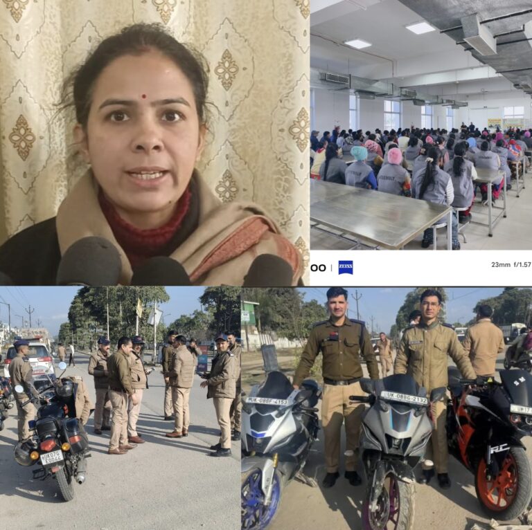 “एआरटीओ नेहा झा के नेतृत्व में सड़क सुरक्षा माह का महाअभियान, हेलमेट न पहनने वालों पर सख्ती, 125 चालान, वाहन सीज और जागरूकता का सशक्त संदेश”