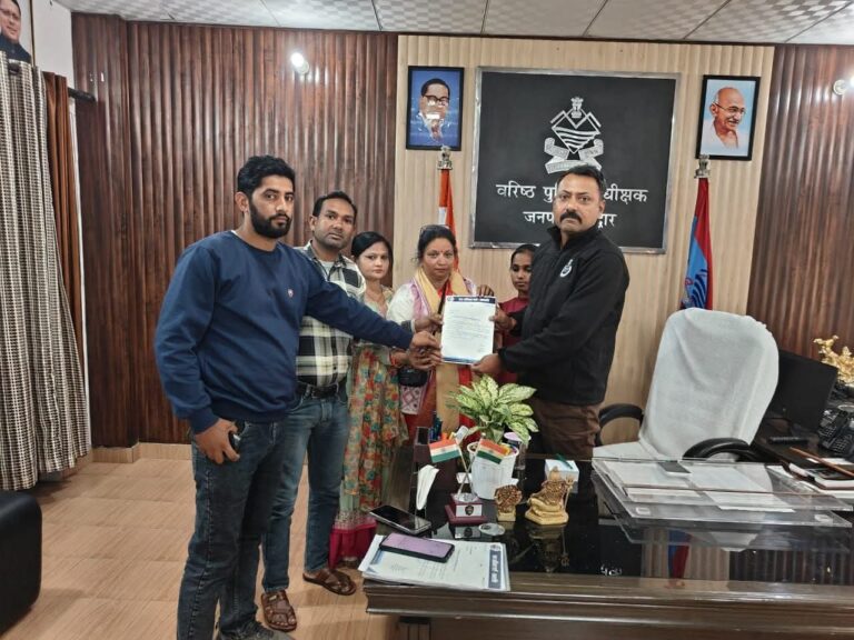 “जन अधिकार पार्टी (ज.) का सख्त संदेश: हरिद्वार में सौहार्द बिगाड़ने वालों पर हो कड़ी कानूनी कार्रवाई, एसएसपी को सौंपा गया ज्ञापन”