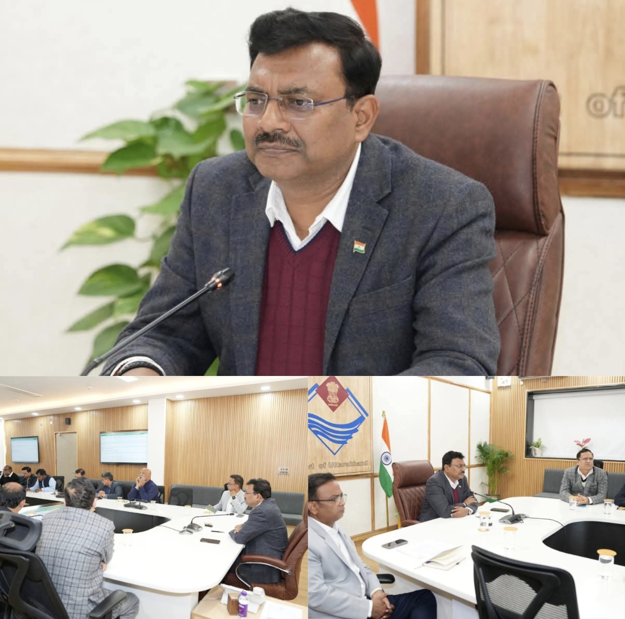 “मुख्य सचिव आनंद बर्धन का सख्त संदेश: भराड़ीसैंण सत्र की तैयारियों से लेकर डिजिटल गवर्नेंस तक, सचिव समिति बैठक में विकास की रफ्तार तेज करने के कड़े निर्देश”