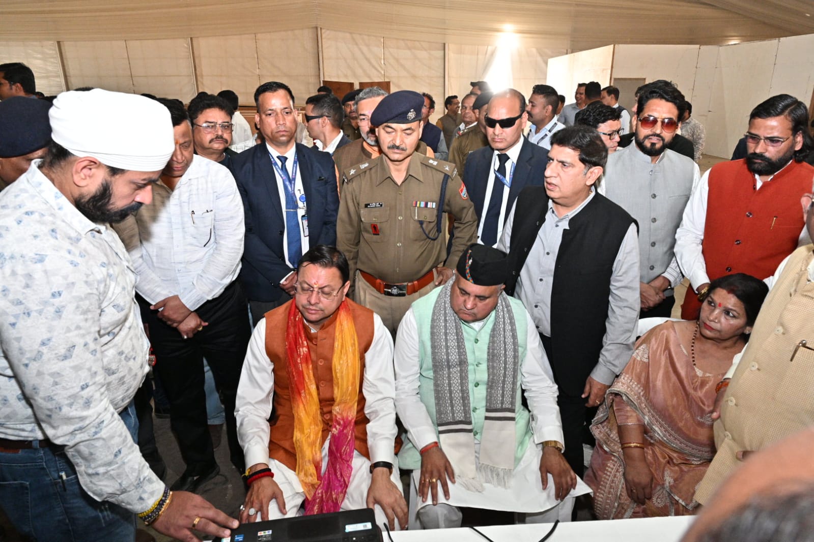 “7 मार्च को हरिद्वार के बैरागी कैंप में गूंजेगा राष्ट्रीय सियासत का स्वर: केन्द्रीय गृह मंत्री अमित शाह के आगमन से पहले सीएम धामी ने संभाली कमान, सुरक्षा से यातायात तक चाक-चौबंद तैयारियां”