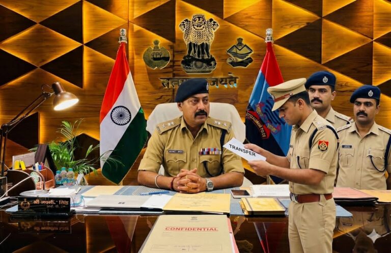 “SSP नवनीत सिंह का देर रात बड़ा फेरबदल: अंकुर शर्मा बने बुग्गावाला थानाध्यक्ष, अमरजीत पहुंचे बहादराबाद—हरिद्वार पुलिस में बड़े स्तर पर तबादले”