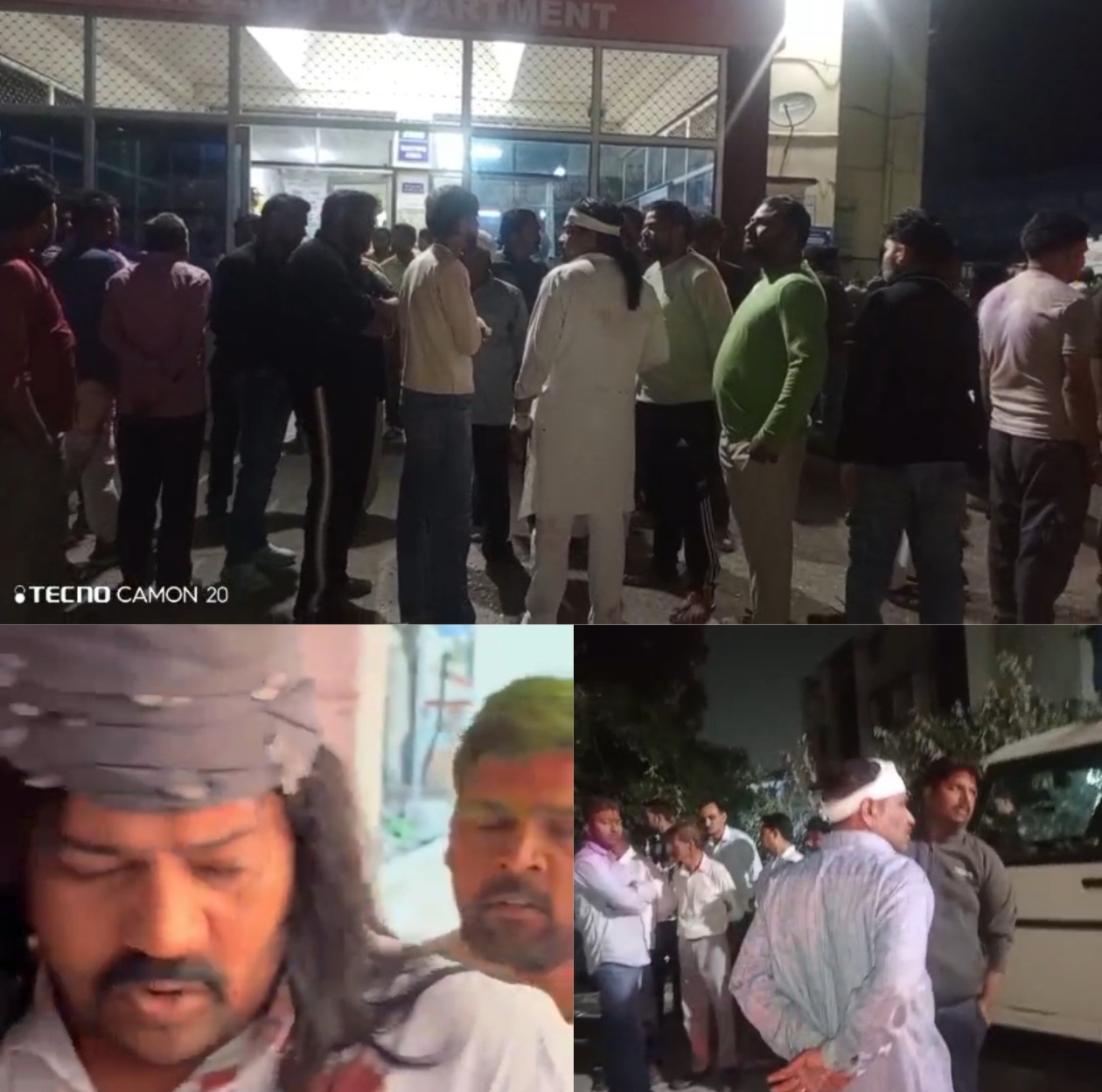 “रावली महदूद में खौफनाक हमला: ग्राम प्रधान के घर 20 से ज्यादा लोगों का लाठी-डंडों संग धावा, 15 घायल—गांव से अस्पताल तक मचा हड़कंप, पुलिस ने तेज की आरोपियों की तलाश”