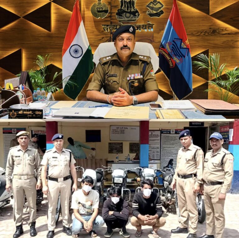 “रुड़की में शातिर वाहन चोर गिरोह का पर्दाफाश: 3 बदमाश गिरफ्तार, 8 चोरी के वाहन बरामद—खंडहर में छुपाकर करते थे मॉडिफाई, नशे की लत ने बनाया अपराधी!”