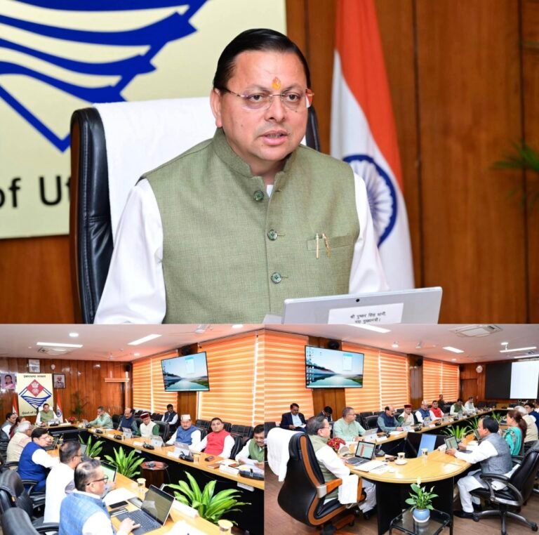 “धामी कैबिनेट की बड़ी बैठक शुरू: नए मंत्रियों का जोरदार स्वागत, पीएम मोदी के संदेश पर जताया आभार, विकास को मिलेगी नई रफ्तार!”