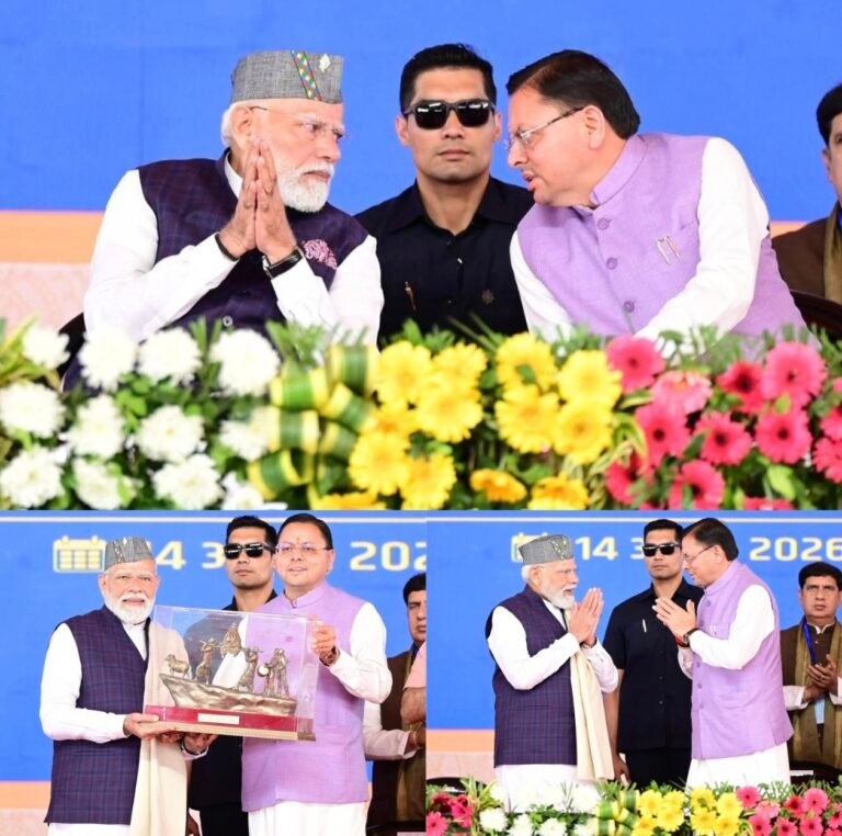 “ब्रह्मकमल टोपी और पहाड़ी बोली के साथ देहरादून में पीएम मोदी का जबरदस्त लोकल कनेक्ट, मां डाट काली से पंच केदार तक गूंजा उत्तराखंड प्रेम”