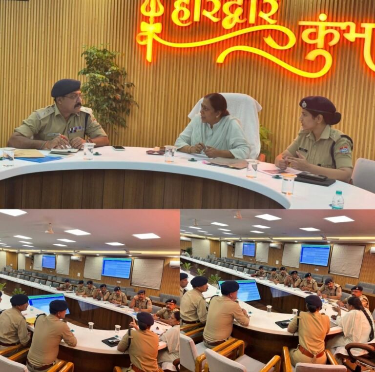 “चारधाम यात्रा 2026 की तैयारियों पर सख्ती: हरिद्वार पहुंचीं आईजी विम्मी सचदेवा रमन, व्यवस्थाओं को दुरुस्त करने के दिए कड़े निर्देश”