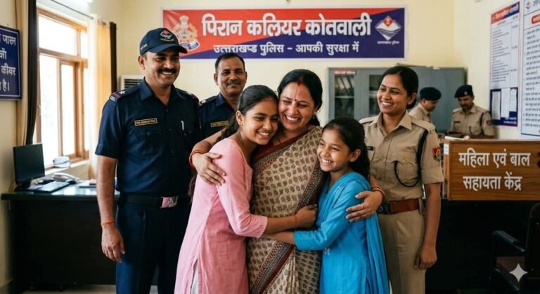 “डांट से नाराज होकर घर छोड़ गईं दो सगी बहनें, पुलिस की मुस्तैदी से दरगाह क्षेत्र से सकुशल बरामद — मां की आंखों में लौट आई खुशी”