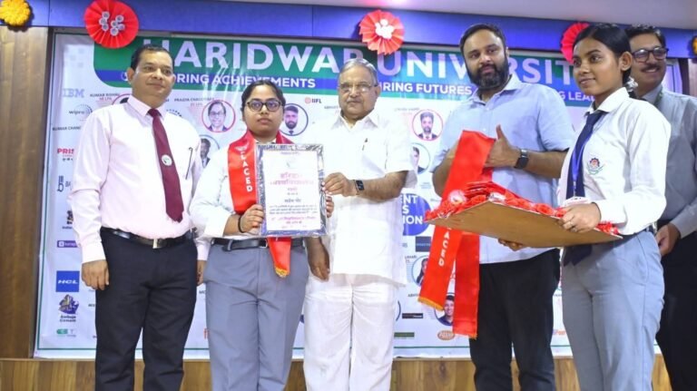 “हरिद्वार विश्वविद्यालय का प्लेसमेंट धमाका 2026! 48 लाख के हाईएस्ट पैकेज ने मचाई धूम, 88% से ज्यादा छात्रों को मिली शानदार नौकरी”