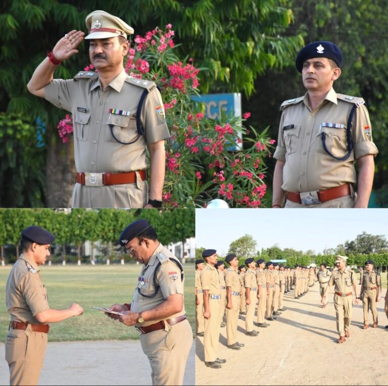 “अनुशासन की मिसाल बनी 40वीं वाहिनी पीएसी हरिद्वार: सेनानायक डॉ. हरीश वर्मा ने परेड में जवानों का बढ़ाया उत्साह, व्यवस्थाओं का लिया कड़ा जायजा”