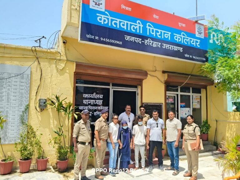 कलियर से 7 माह के मासूम के अपहरण का सनसनीखेज खुलासा: भीख में ज्यादा कमाई के लालच में चुराया बच्चा, दिव्यांग महिला और साथी गिरफ्तार