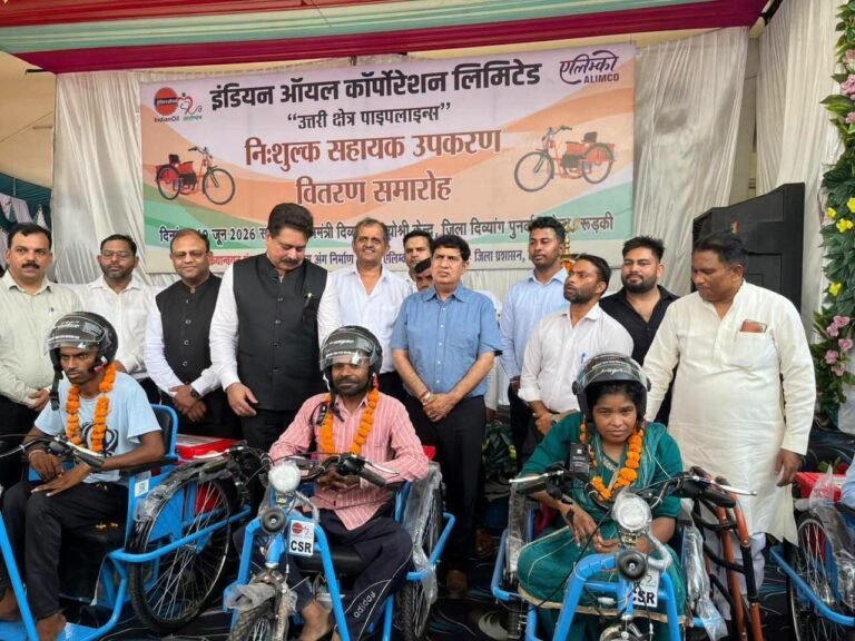 “दिव्यांगों और बुजुर्गों के चेहरों पर लौटी मुस्कान: कैबिनेट मंत्री प्रदीप बत्रा ने बांटे निःशुल्क सहायक उपकरण, बोले- अंतिम व्यक्ति तक योजनाओं का लाभ पहुंचाना सरकार की प्राथमिकता”