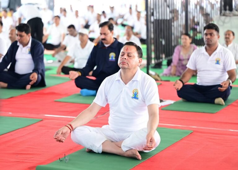“योग से विश्व को जोड़ रहा भारत, बनबसा से सीएम धामी का संकल्प— उत्तराखंड बनेगा योग और वेलनेस की वैश्विक राजधानी”