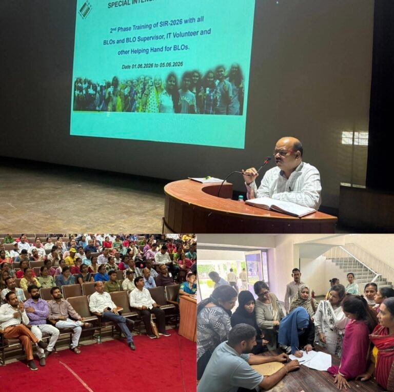 “हरिद्वार में चुनावी तैयारी तेज: विशेष गहन पुनरीक्षण-2026 को लेकर बीएलओ, सुपरवाइजर और बीएलए को मिला विशेष प्रशिक्षण, मतदाता सूची शुद्धिकरण से लेकर नए पंजीकरण तक दिए गए अहम दिशा-निर्देश”