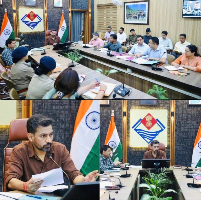 “राष्ट्रपति दौरे को लेकर देहरादून हाई अलर्ट! 12-13 जून के प्रस्तावित दौरे से पहले प्रशासन की बड़ी तैयारी, डीएम डॉ. आशीष चौहान ने अधिकारियों को दिए सख्त निर्देश”