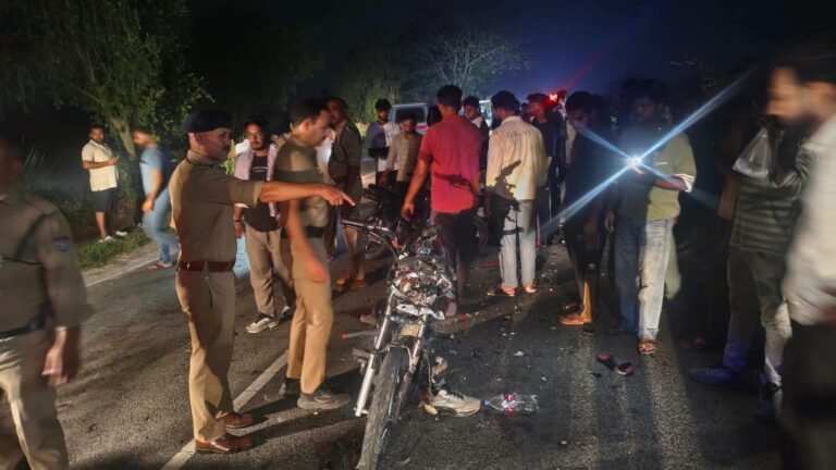 “कांवड़ पटरी मार्ग पर दर्दनाक हादसा, दो बाइकों की आमने-सामने की टक्कर में तीन युवकों की मौत, दो गंभीर”