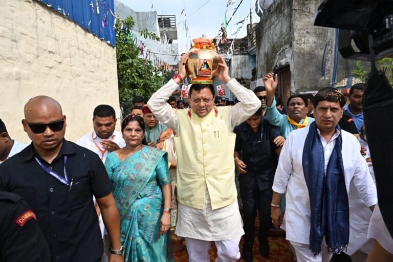 “जन्म नहीं, श्रेष्ठ कर्म बनाते हैं महान” — भगवानपुर से सीएम धामी ने फूंका समरसता का बिगुल!