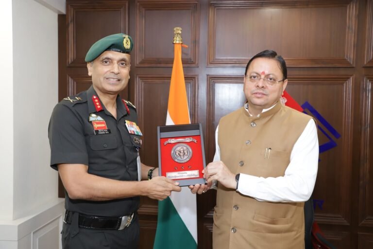 “उत्तराखण्ड के युवाओं के लिए बड़ी सौगात! सीएम धामी के साथ NCC महानिदेशक की अहम बैठक, सीमांत क्षेत्रों तक होगा NCC का मेगा विस्तार”
