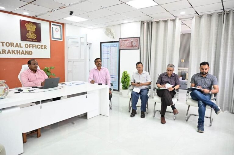 “SIR पर सीईओ का बड़ा एक्शन प्लान! BLO और फील्ड स्टॉफ को मिलेगा प्रोत्साहन, मतदाताओं से सीधा संवाद के निर्देश”