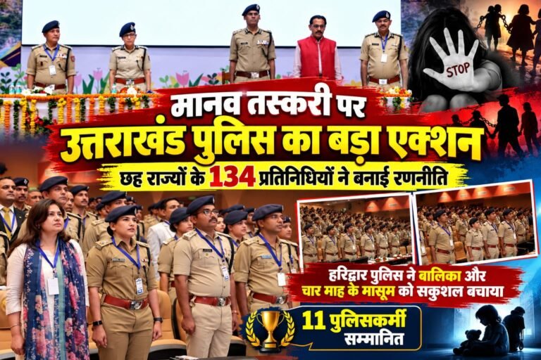 BIG BREAKING:: मानव तस्करी पर उत्तराखंड पुलिस का बड़ा एक्शन, छह राज्यों ने मिलकर बनाई रणनीति, हरिद्वार पुलिस ने बालिका और मासूम को बचाया
